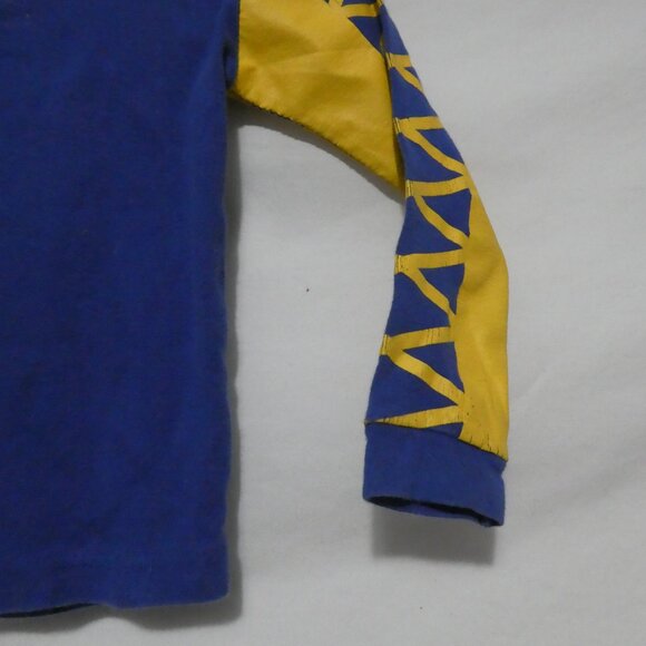 BABY GAP - size 2T | Blue Long Sleeve Shirt | Excavator Print Front and Sleeve - Picture 14 of 14